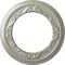 Ekena Millwork Roped Medway Ceiling Medallion (Canopies up to 7 1/2"), 12 1/4"OD x 7 1/2"ID x 7/8"P, Flash Copper CM12MEFCS - alternate 1